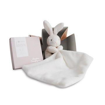 Hase mit Schmusetuch natur (10cm)