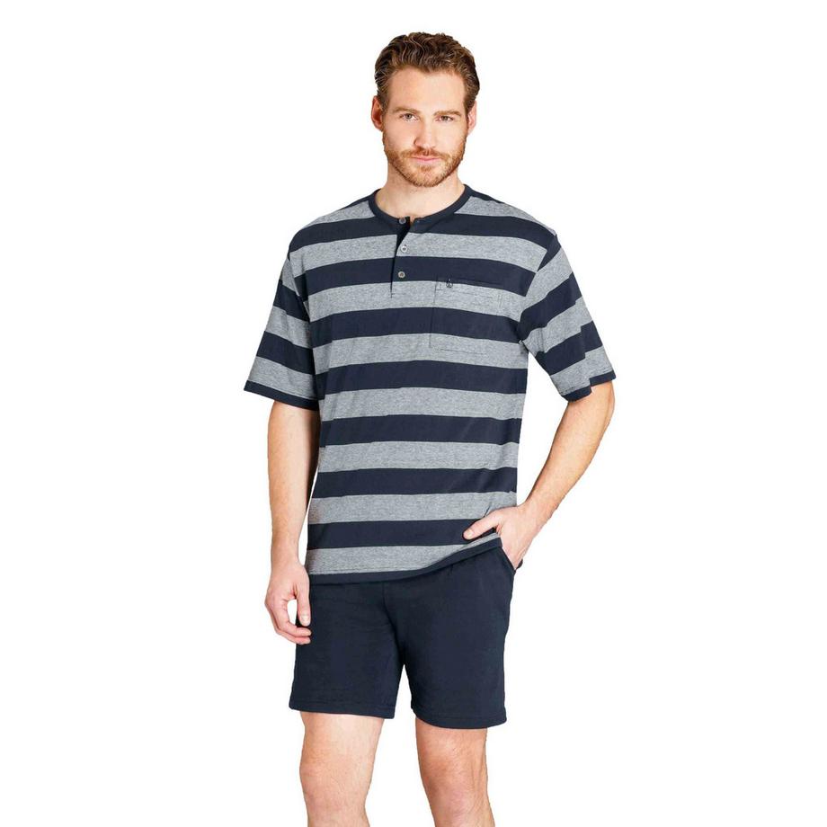 hajo Geringeltes Kurzarm Pyjama Set  