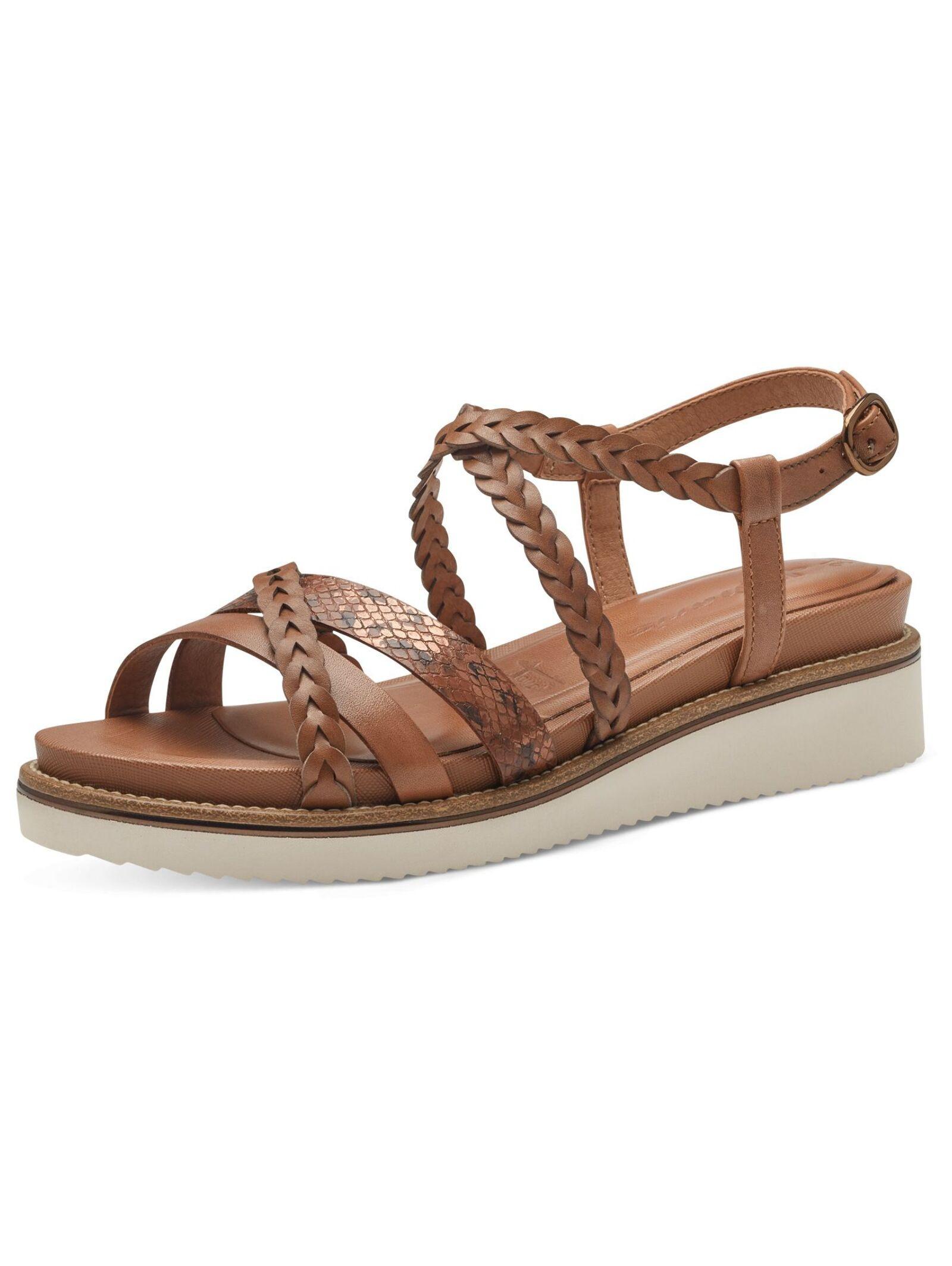 Image of Sandalen 1-28207-42 Damen Cognac 42