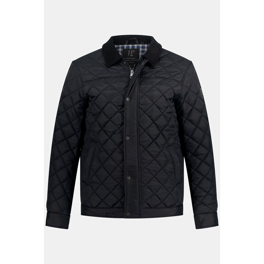 JP1880 Steppjacke Cordkragen Zipper  