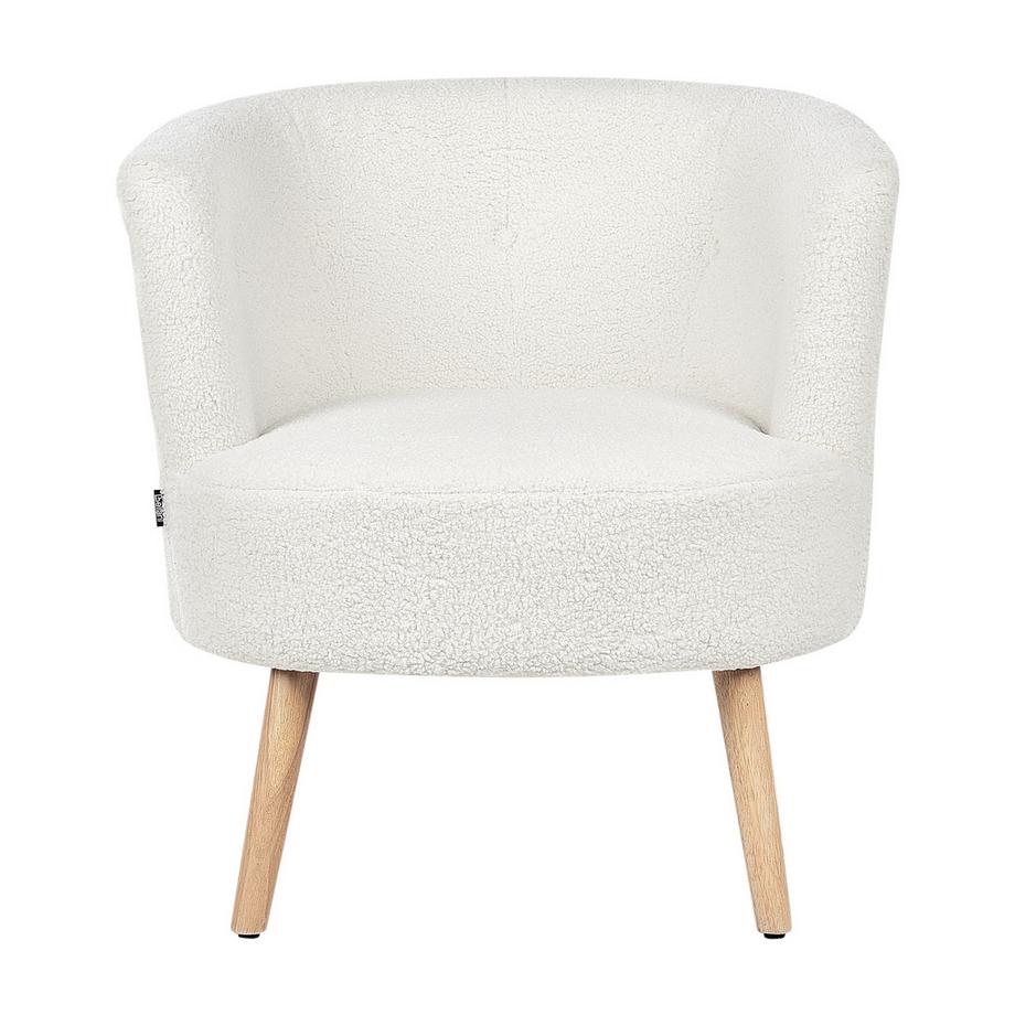 Beliani Fauteuil en Bouclé Moderne ODENZEN  