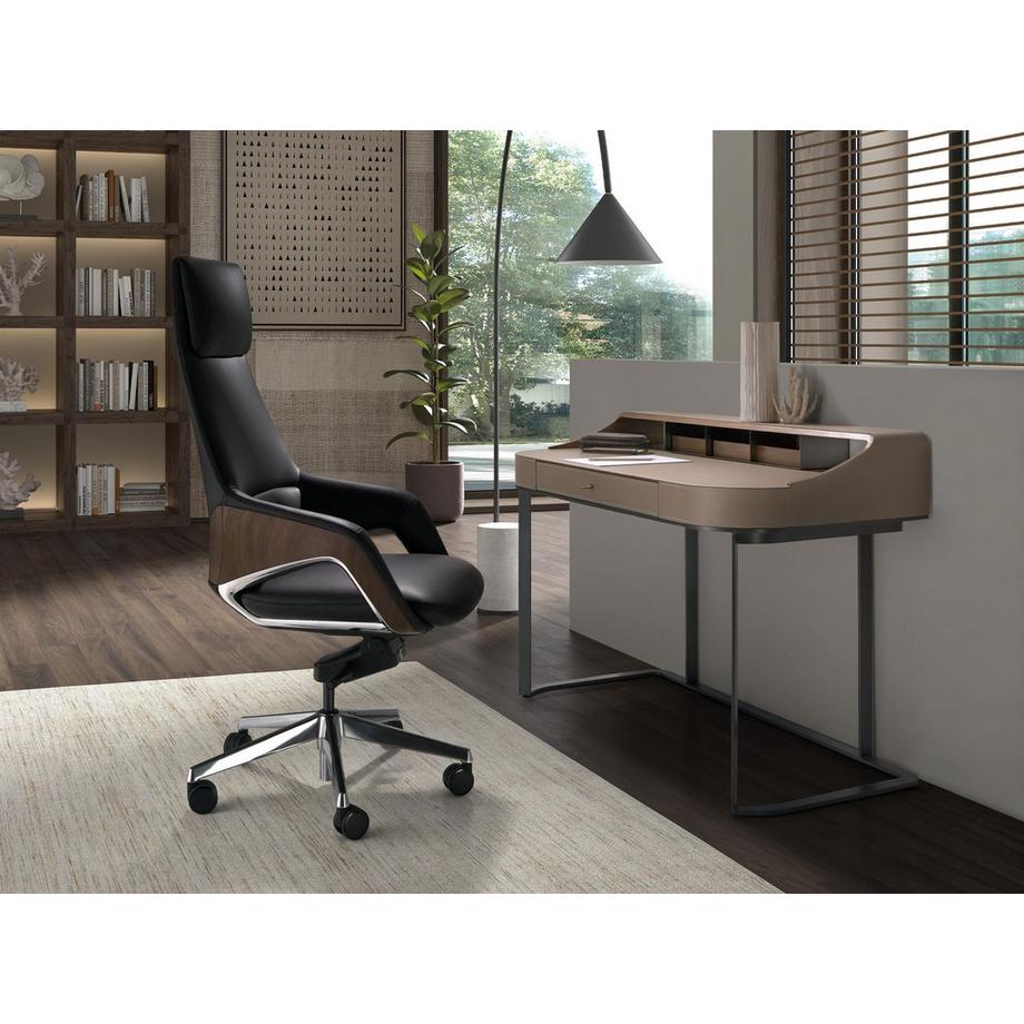 ANGEL CERDA Fauteuil de bureau pivotant en similicuir  