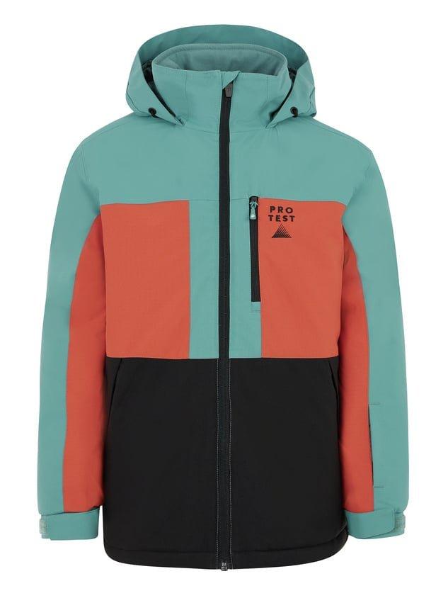 Image of Kinder Skijacke Prtbuzzerd Atlantic Green Jungen Multicolor 140