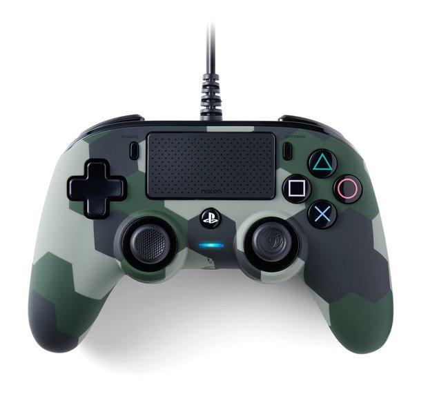 nacon  NACON Wired Compact Camouflage USB pad Analog / Digital PC, PlayStation 4 