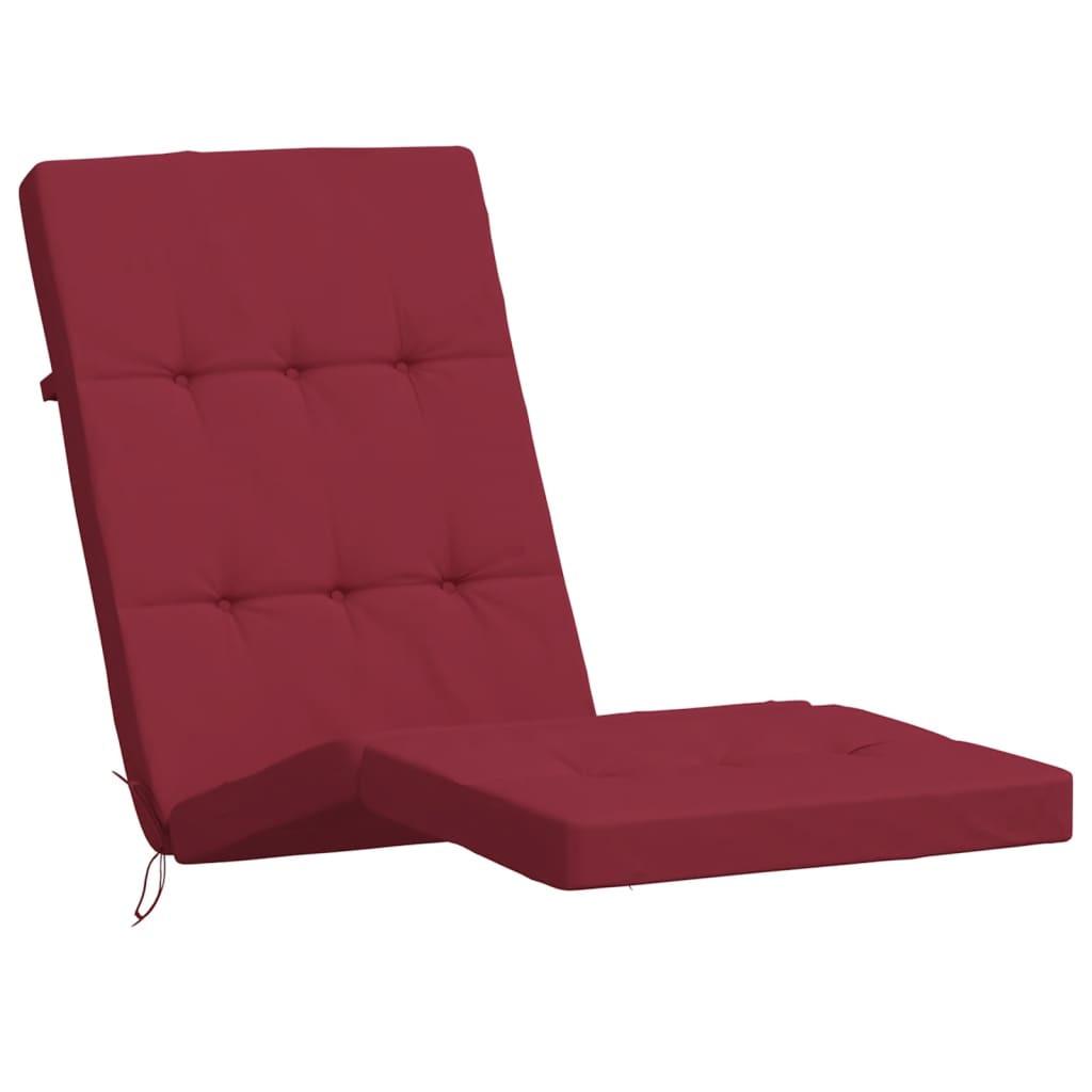 VidaXL Coussin de chaise longue tissu  