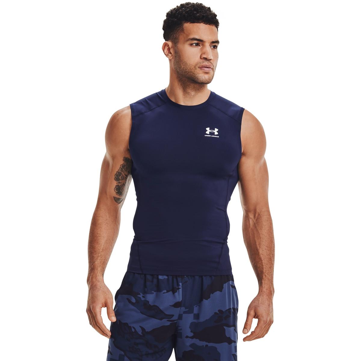 UNDER ARMOUR  aglia senza aniche heatgear under arour 