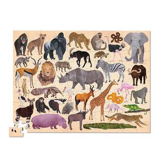 Crocodile Creek  Puzzle 100tlg: 36 Wilde Tiere 