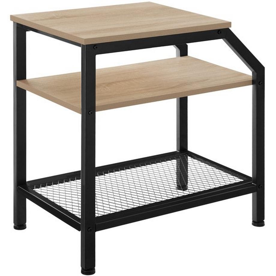 Beistelltisch Plymouth Industrial Style Holz und Stahl