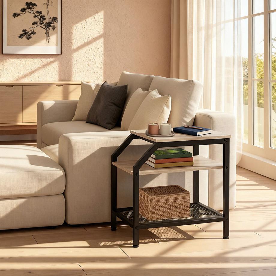 Tectake Tavolino Plymouth Stile industriale  