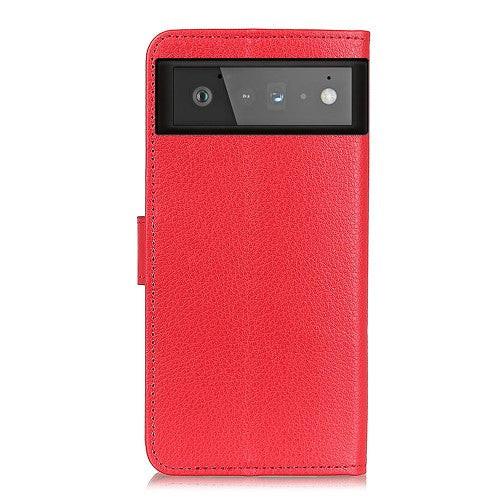 Cover-Discount  Google Pixel 6 - Leder Etui Hülle 