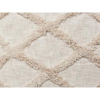 Beliani GUNA Boho Couverture en Coton  