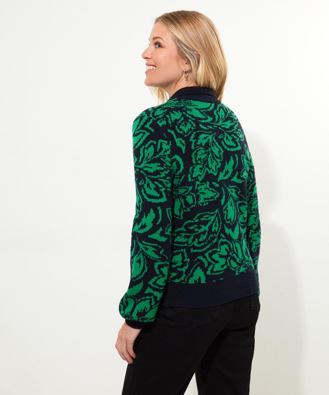 Joe Browns  Florale Strickjacke mit Kragen 