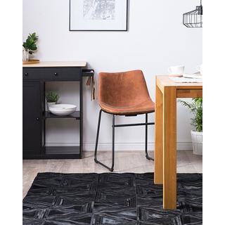 Beliani Tapis en Peau de vache Moderne KASAR  