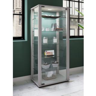 VCM Bois verre vitrine de collection vitrine de verre vitrine stand vitrine Kavisa L  