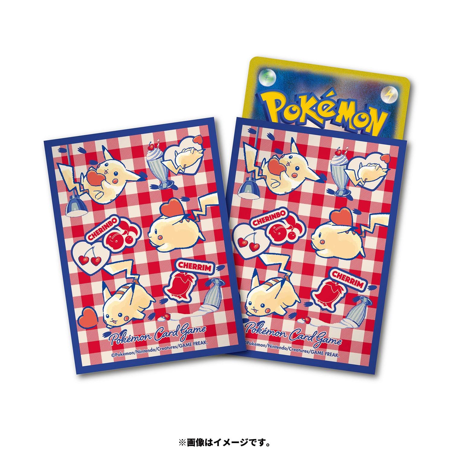 Pokémon  Pokemon Center Original Deck Sleeves Pikachu And Heart 