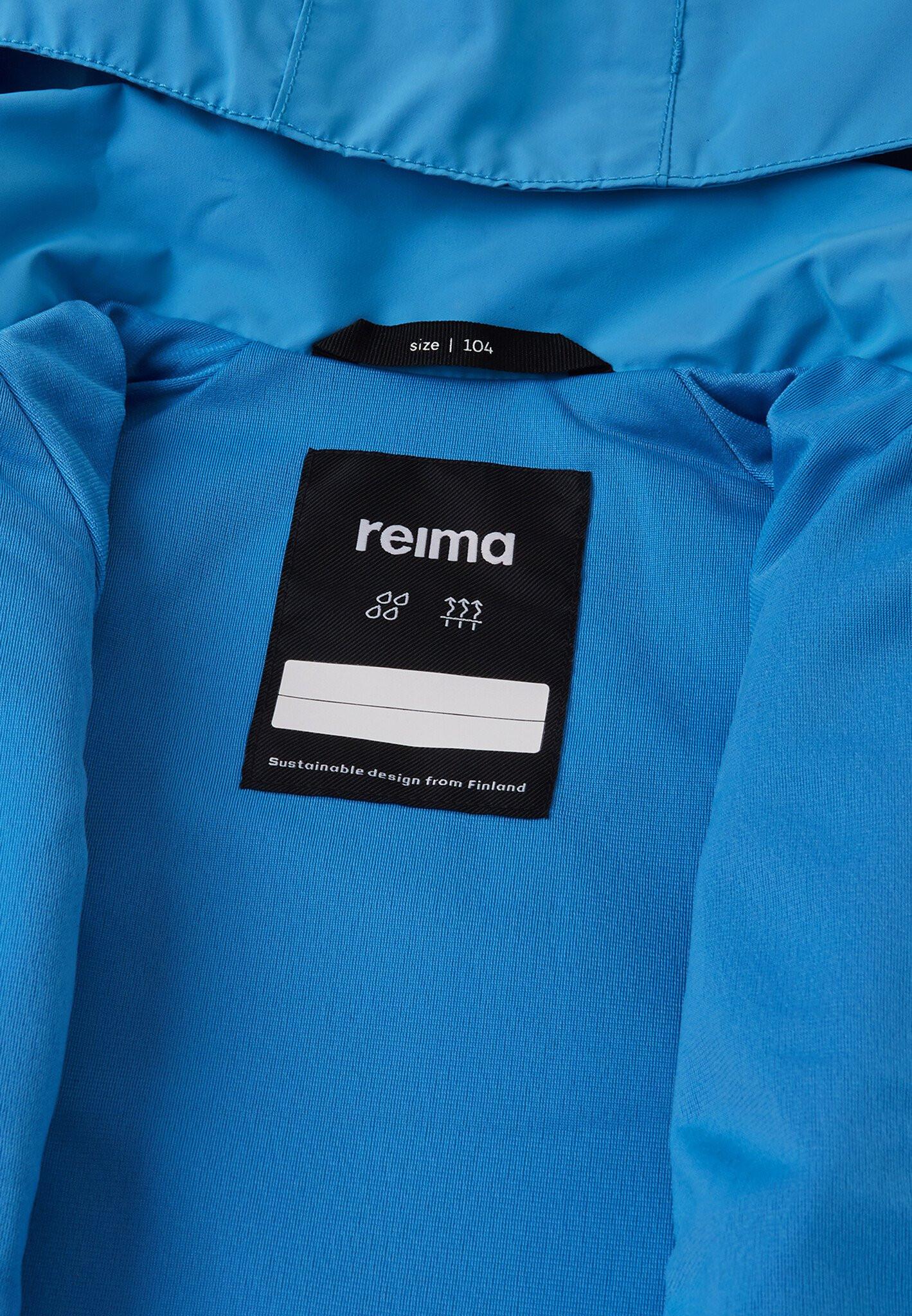 Reima  tec Kinder Regenjacke Kukkula Cool blue 