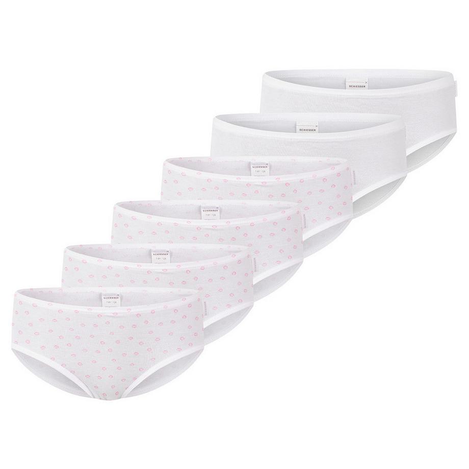 6er Pack Kids Girls Feinripp Organic Cotton - Slips / Unterhosen
