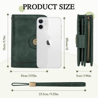 Only-bags.store Portafoglio Vintage in Pelle PU Grande Capacità  