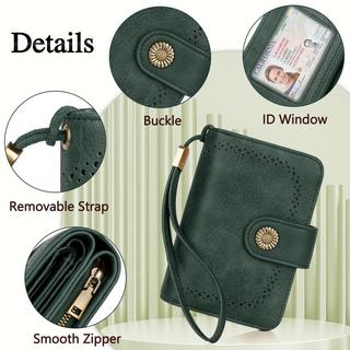 Only-bags.store Portafoglio Vintage in Pelle PU Grande Capacità  