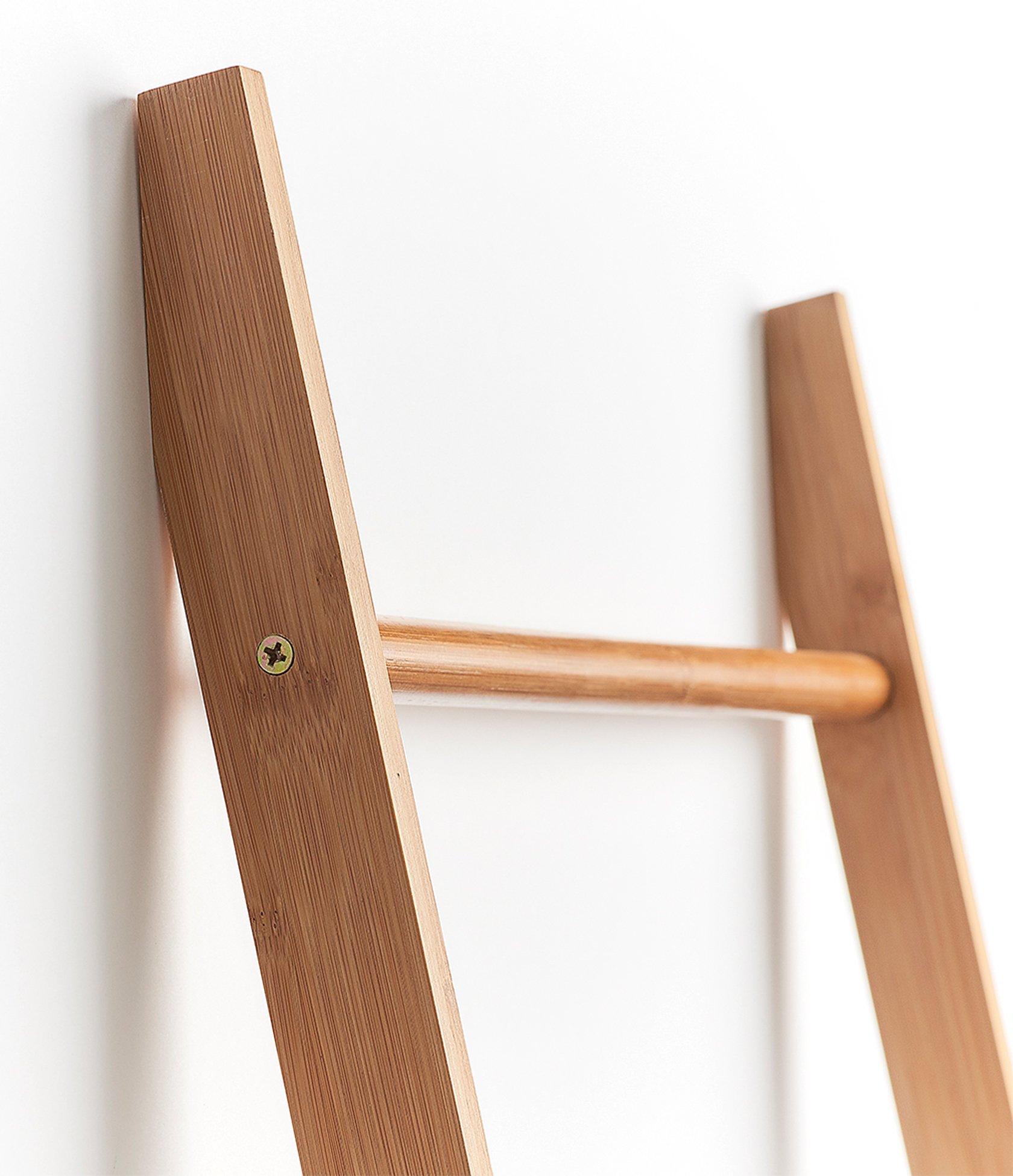 NO NAME Handtuchleiter Bambus  