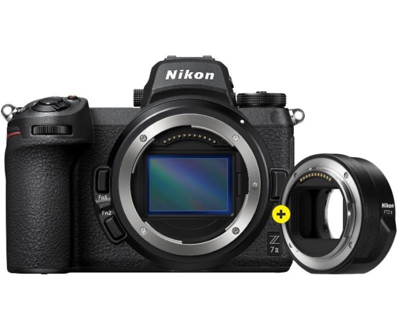 Nikon  Nikon Z7 II ohne Gehäuse (mit Adapter) 