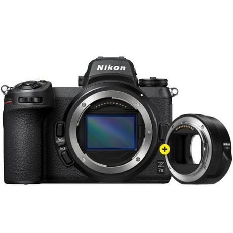 Nikon  Nikon Z7 II boîtier Nu (avec adaptateur) 