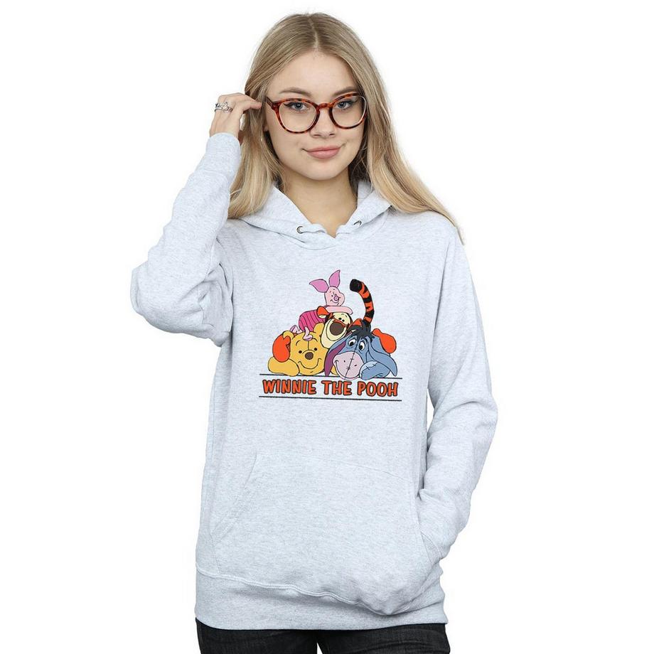 Disney Winnie Puuh bedruckter Kapuzenpullover  