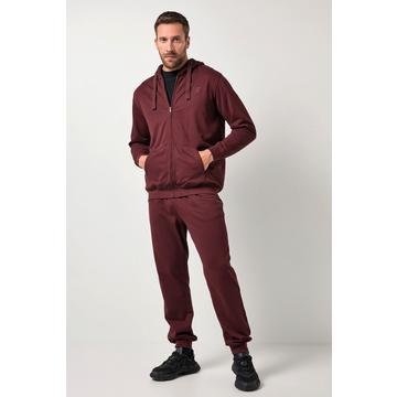 Survêtement Homewear, 2 pièces, veste à capuche et pantalon chocolat