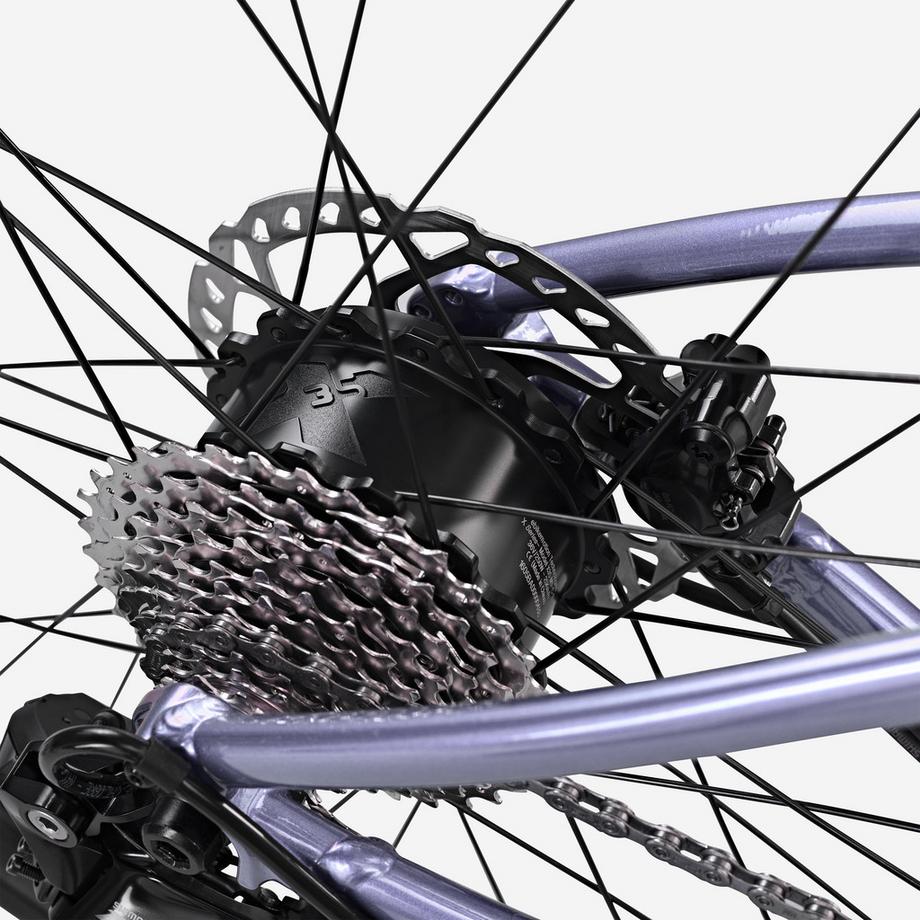 VAN RYSEL  Bici da corsa con pedalata assistita Telaio alluminio 