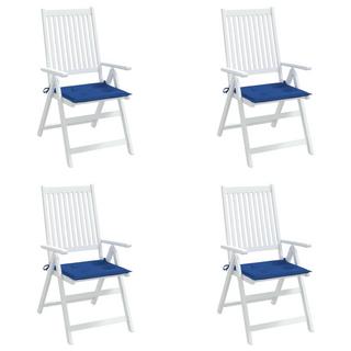 VidaXL Coussins de chaise de jardin 4 pcs tissu tissu  