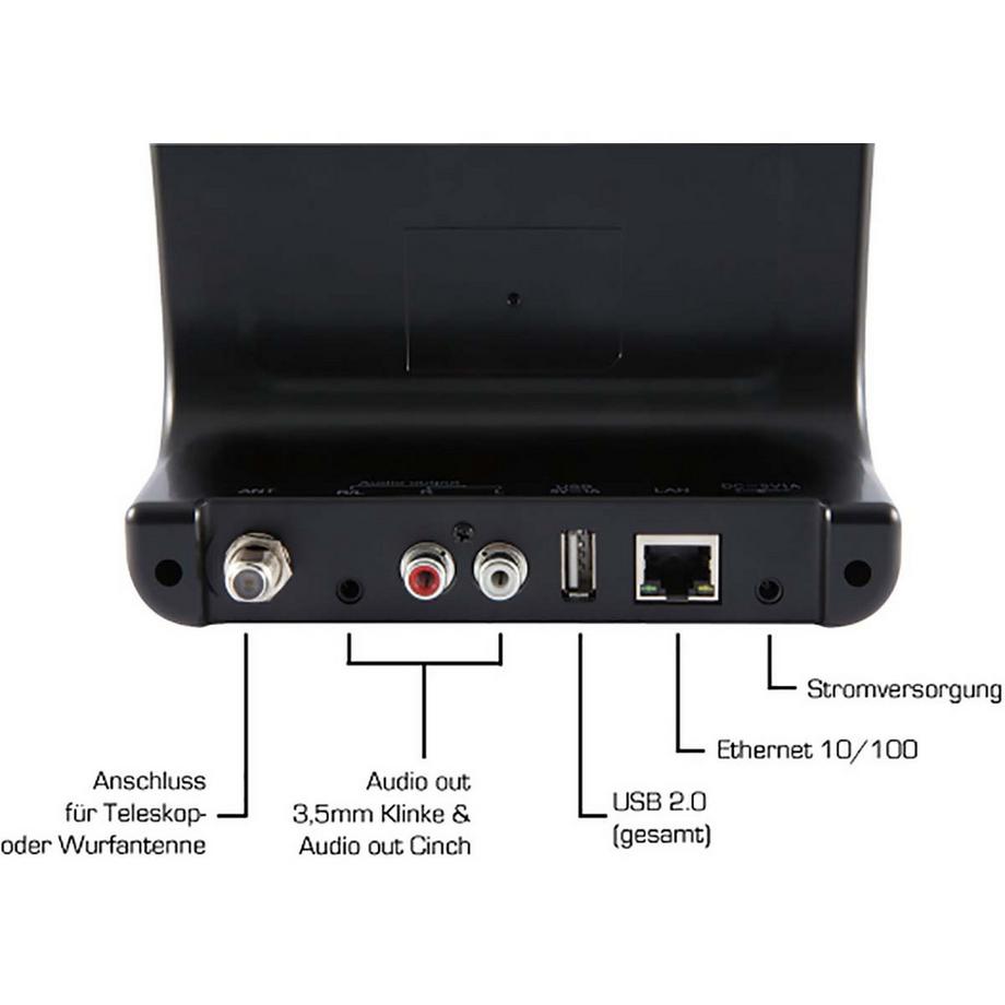 Imperial  Radio Hybrid Kompakt DAB+ / FM DABMAN i400 