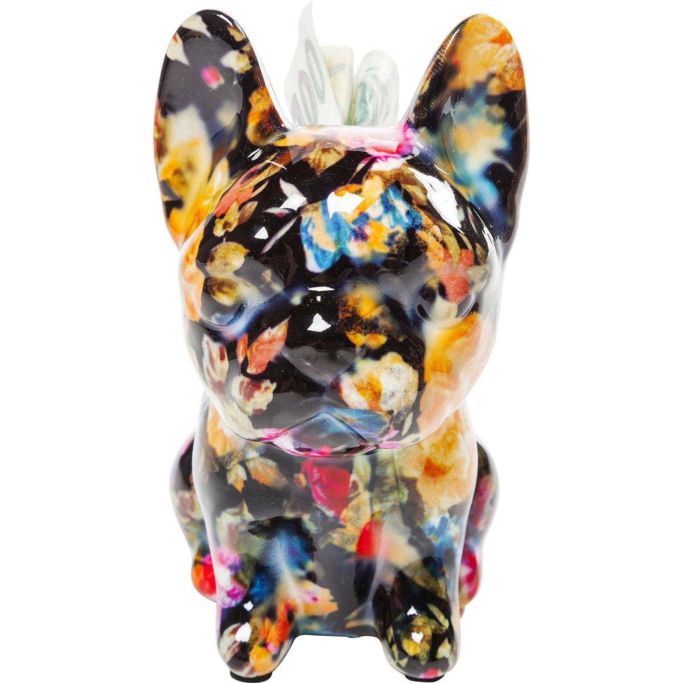 KARE Design Salvadanaio Dog Fiore 12cm  