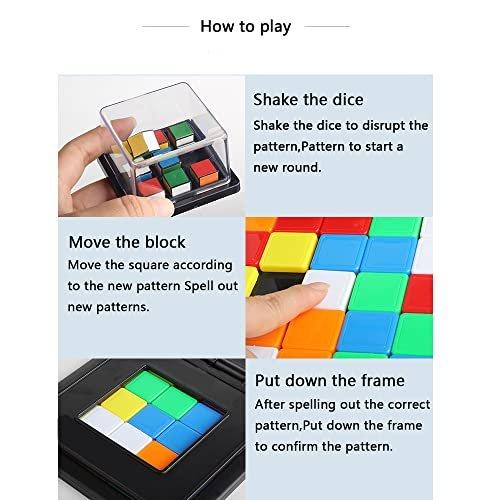 Activity-board  Zauberwürfel Spiel-Magic Block Game-Brettspiel für Zwei-Sequenzielle Puzzles-Brettspiele 