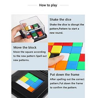 Activity-board  Zauberwürfel Spiel-Magic Block Game-Brettspiel für Zwei-Sequenzielle Puzzles-Brettspiele 