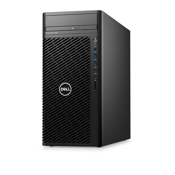Dell  Precision 3660 Tower Intel® Core™ i7 i7-12700 16 Go DDR5-SDRAM 512 Go SSD Windows 10 Pro Station de travail Noir 
