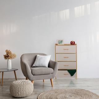 Northix Schubladenelement aus Bambus, 4 Schubladen  