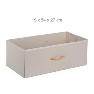 Northix Schubladenelement aus Bambus, 4 Schubladen  