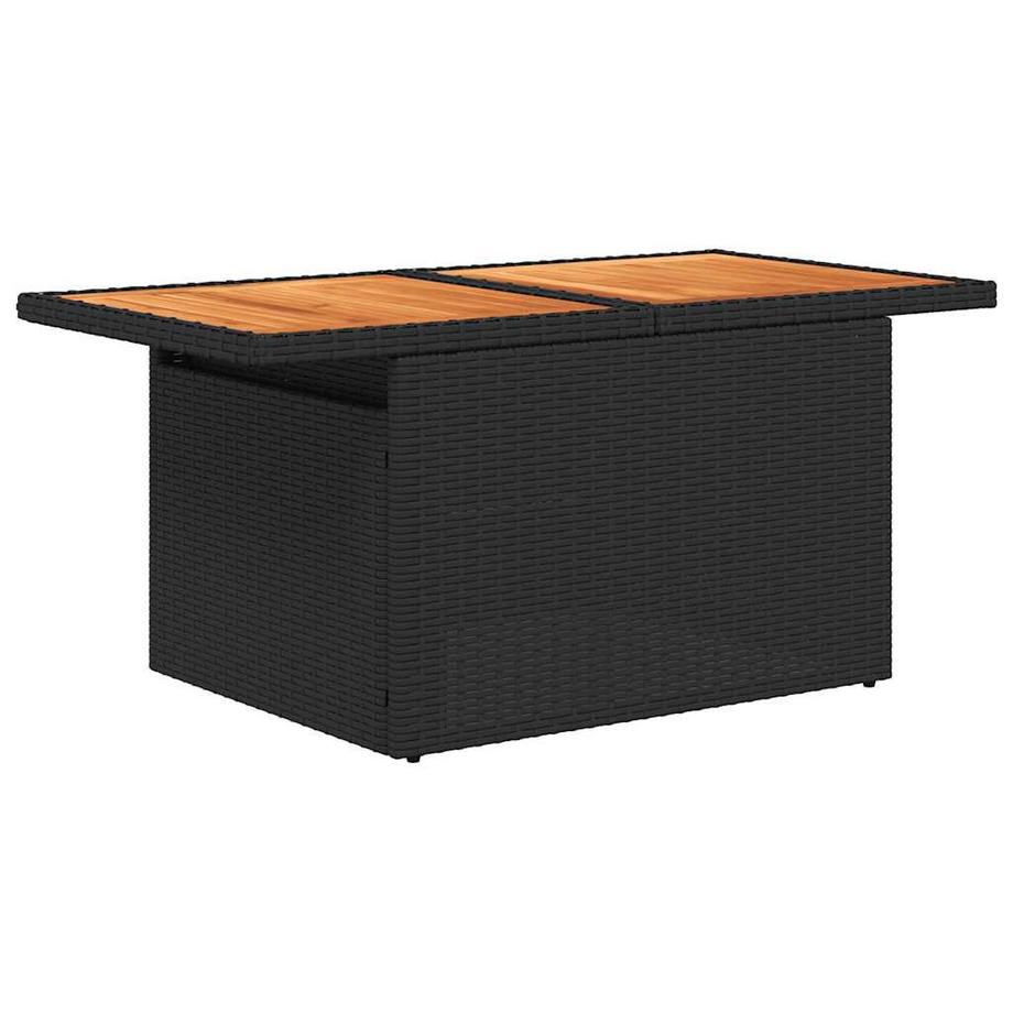 VidaXL set divano da giardino Polirattan  