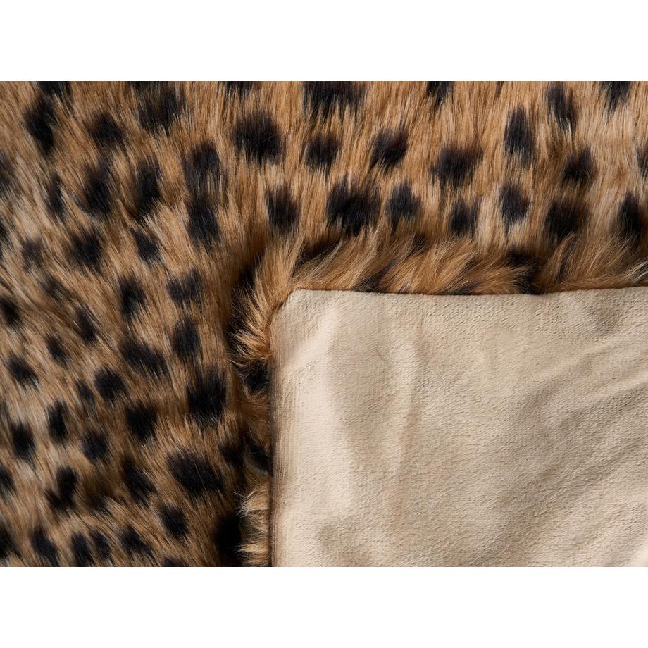 Beliani KUDELI Webpelz Tagesdecke  