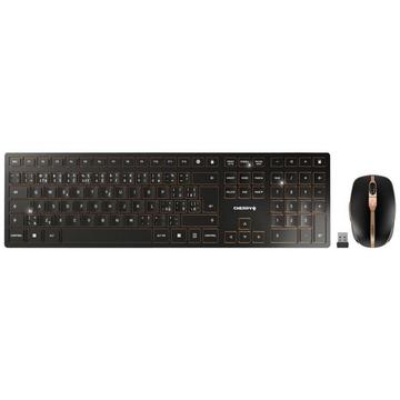 DW 9100 Slim, disposition tchèque/slovaque, clavier QWERTZ, set de souris et clavier sans fil