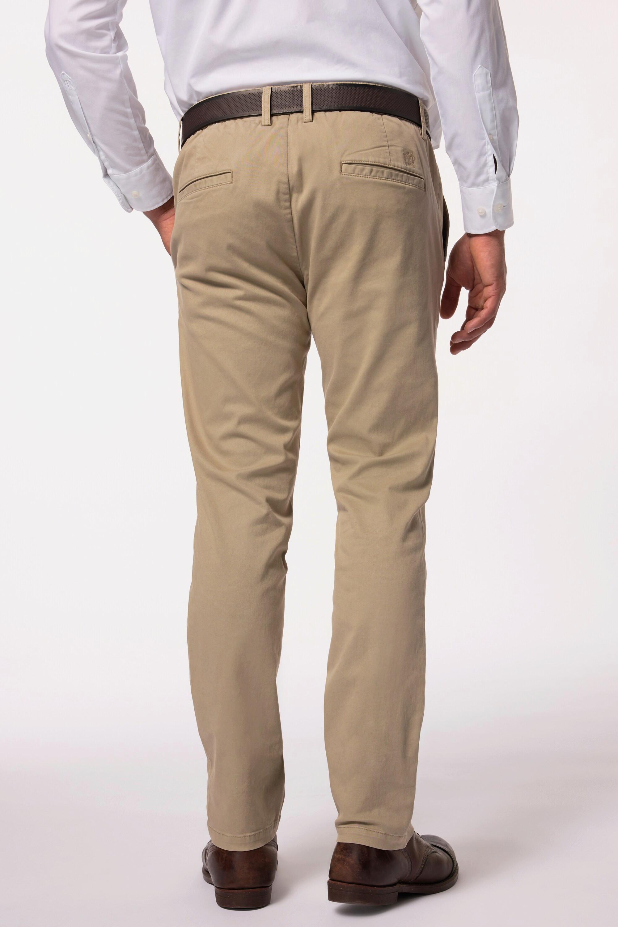 JP1880  Pantaloni chino dal taglio dritto e moderno con FLEXNAMIC® e cintura intera ed elastica 