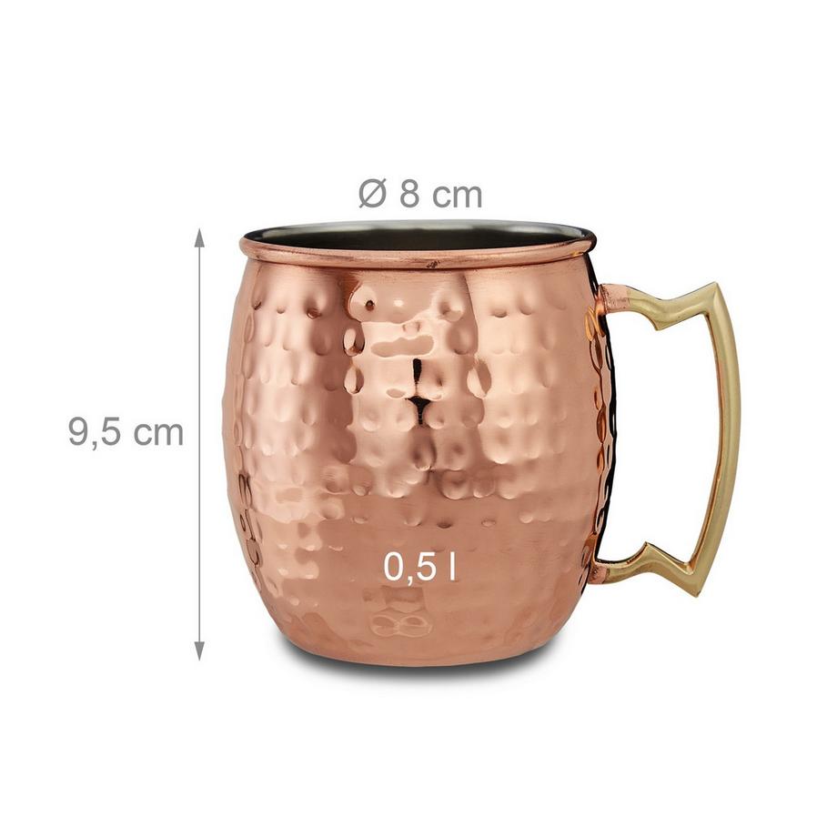 B2X  Moscow Mule Becher im 2er-Set 