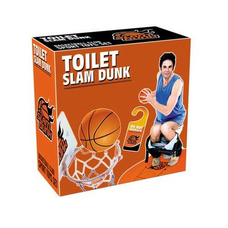 Geschenkidee  Mini Basketball Set für Toilette 