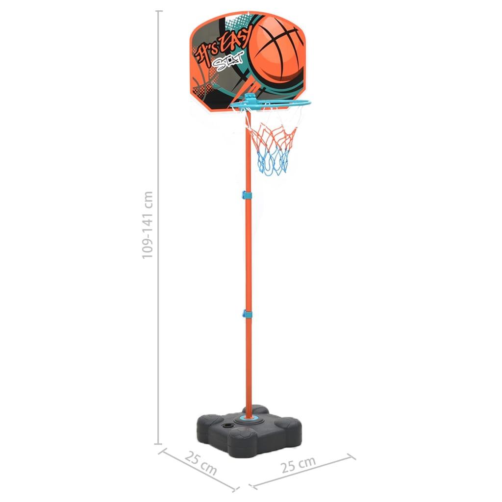 VidaXL  Basketball-set polyethylen 