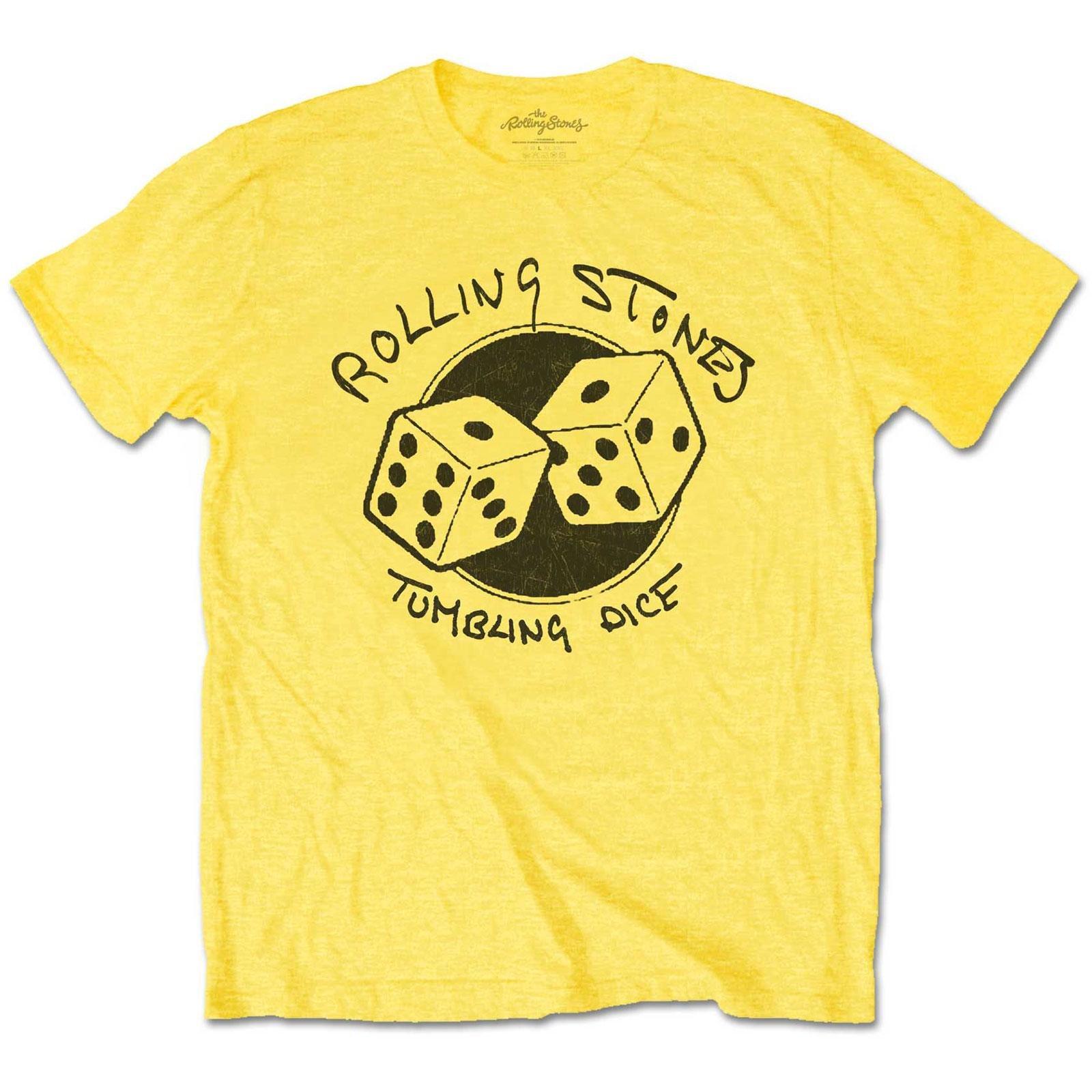 Image of Tumbling Dice Tshirt Damen Gelb L