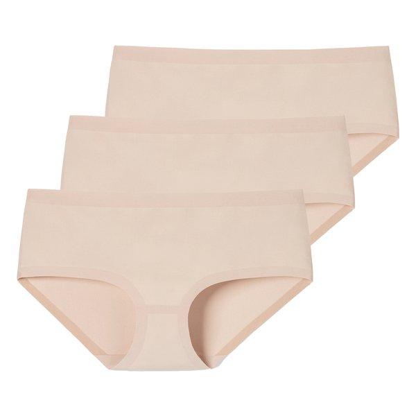 Schiesser  Invisible Cotton lot de 3 - Culottes pantys 