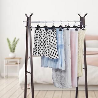 Northio set di 12 grucce per pantaloni in plastica  