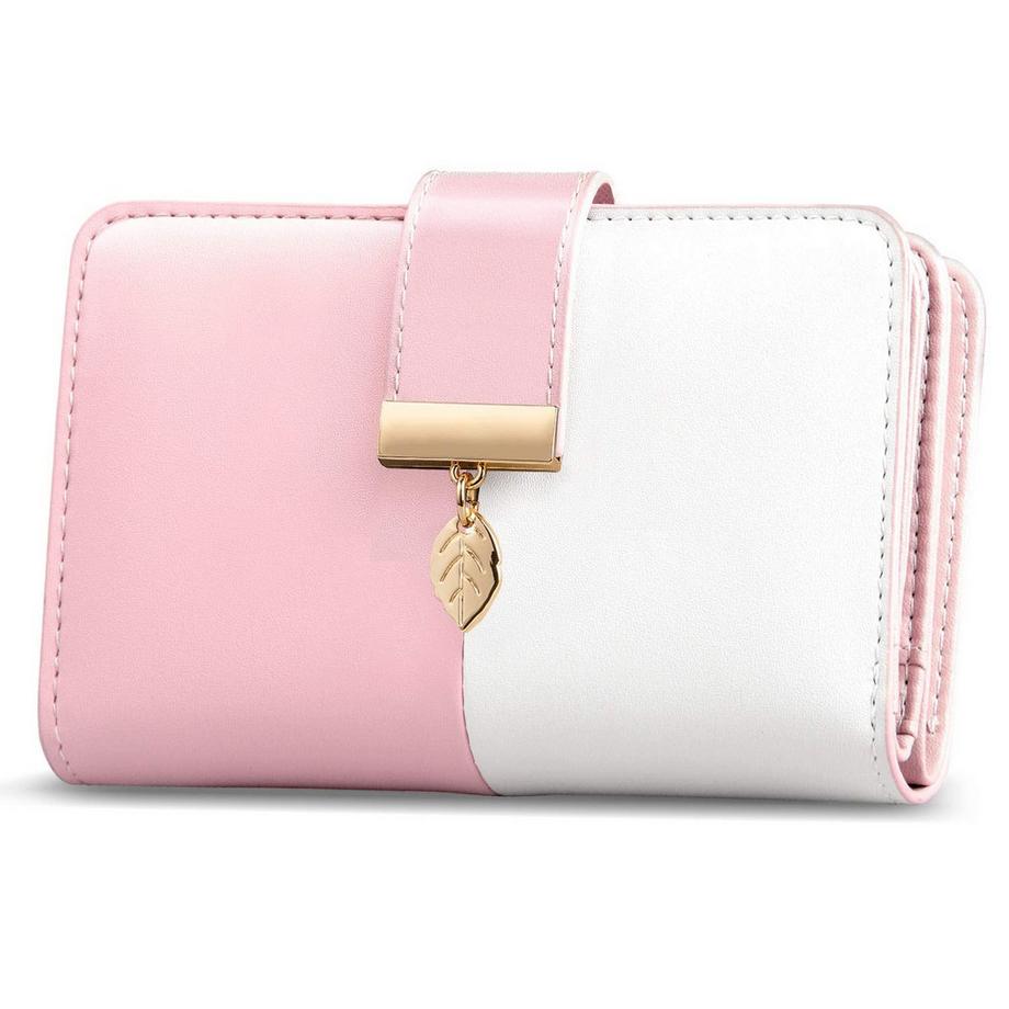 Only-bags.store Portafoglio in pelle con protezione RFID 18 scomparti per carte  