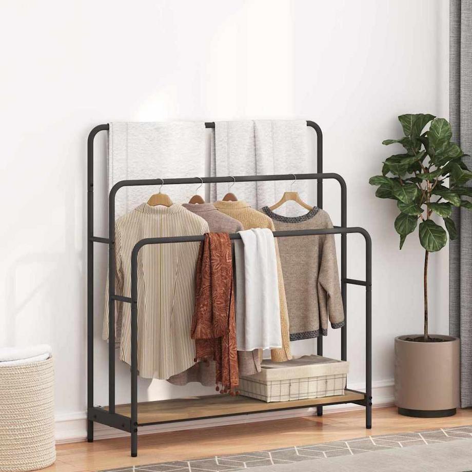 VidaXL Kleiderständer holzwerkstoff  