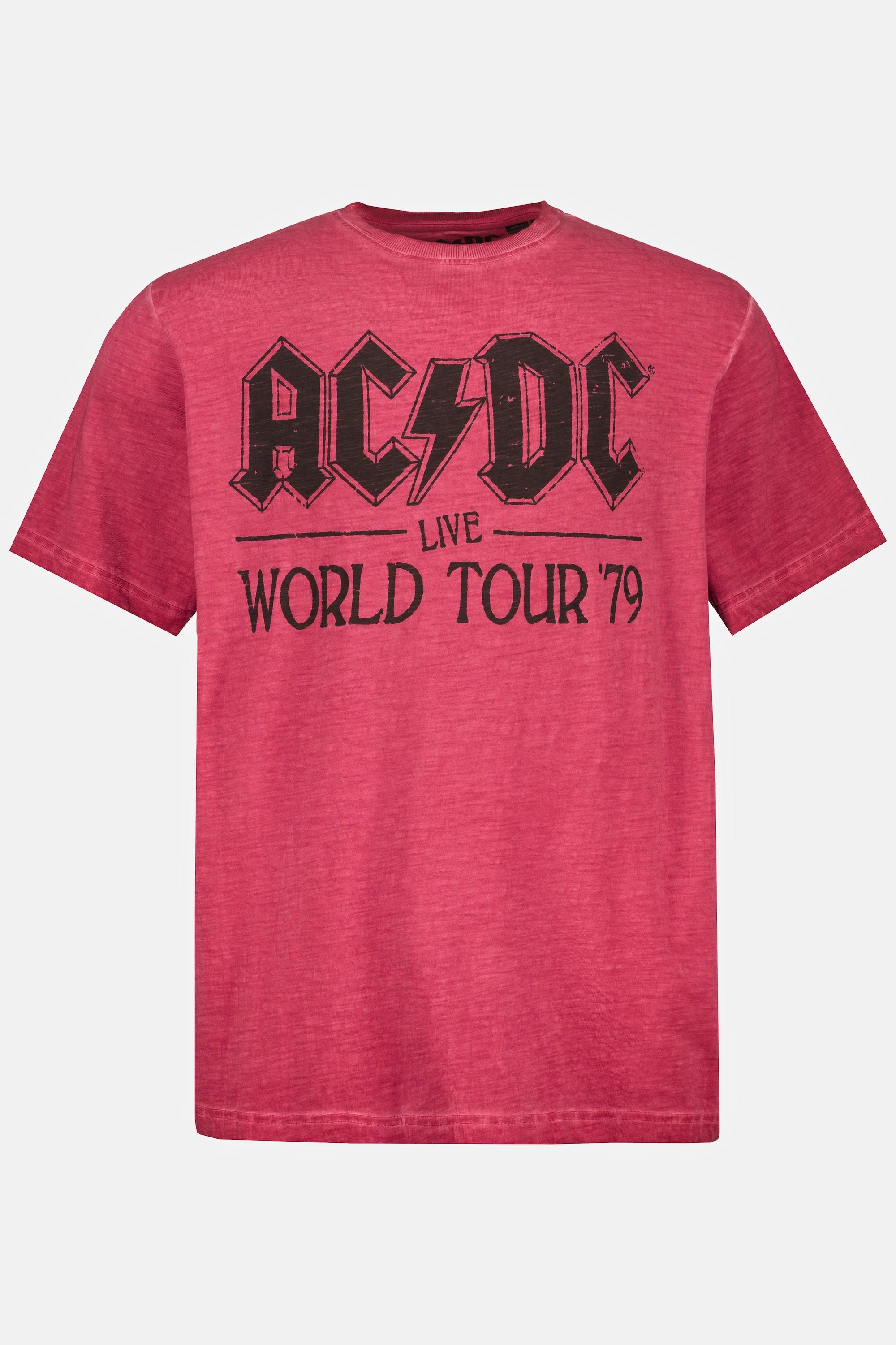 JP1880  T-shirt du groupe AC/DC (imprimé Live World Tour 79), manches courtes - jusqu'au 8 XL 